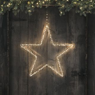 60cm Acrylic Star Silhouette Micro Led Hanging Light