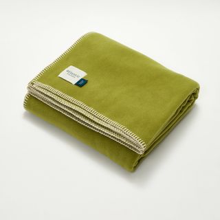 Kelp Green Fleece Blanket