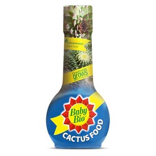 Baby Bio Cactus Food, 175ml - Liquid Concentrate Fertiliser - Specially Formulated for Cacti - Healthy Growth and Vibrant Flowering - Strengthens Plant Spines for Added Resilience - Makes Up to 70l