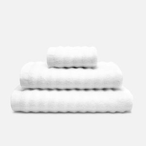 Hydrocotton Ribbed Wave Towel Set