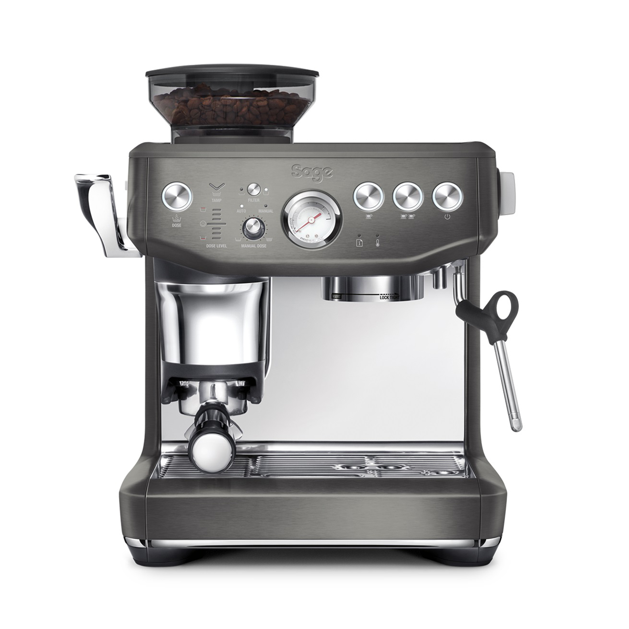 Image of grey Sage coffee machine 