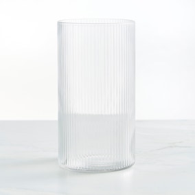 Ribbed Highball Glass