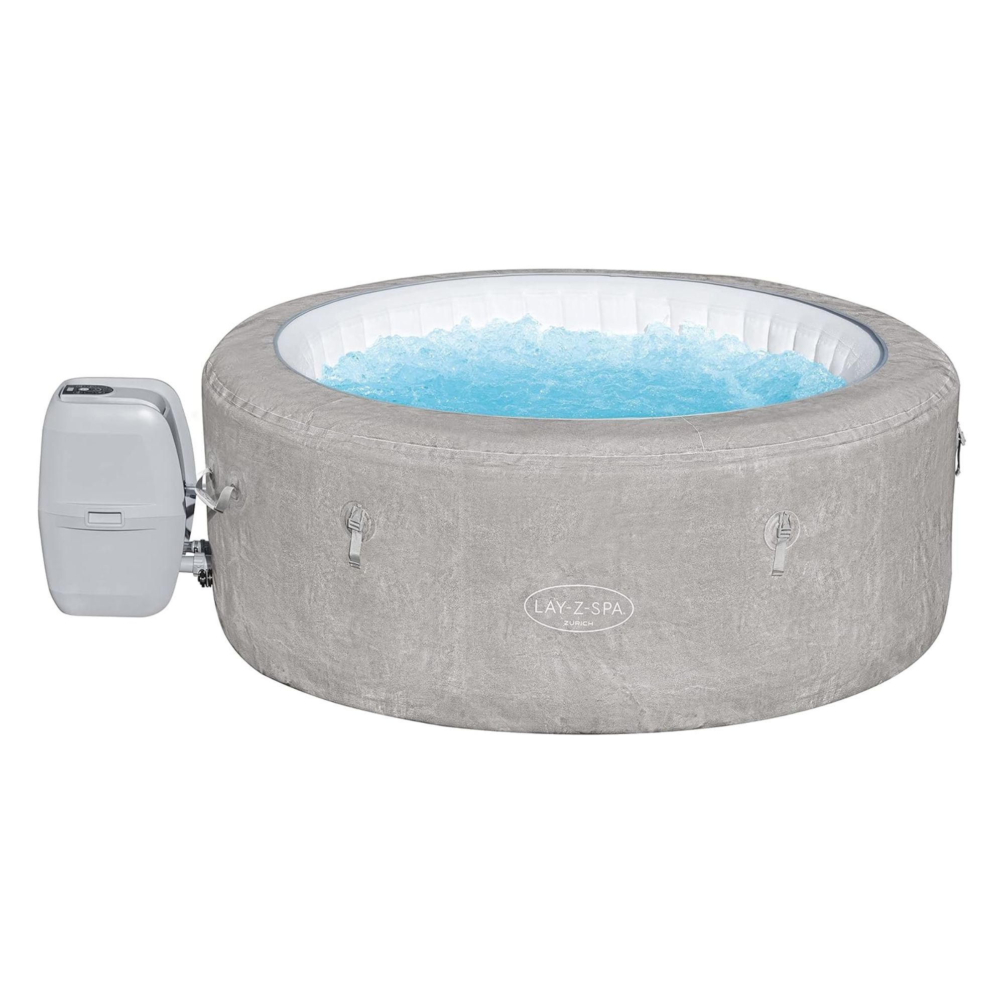 Lay-Z-Spa Zurich EnergySense hot tub in grey