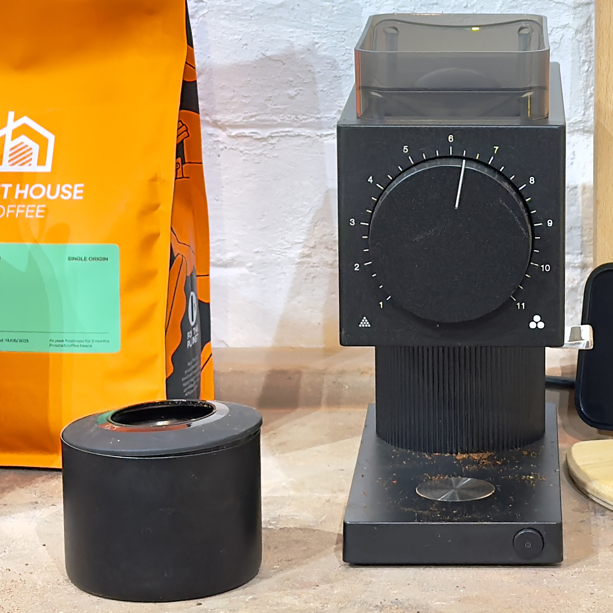 The best coffee grinders being tested at home