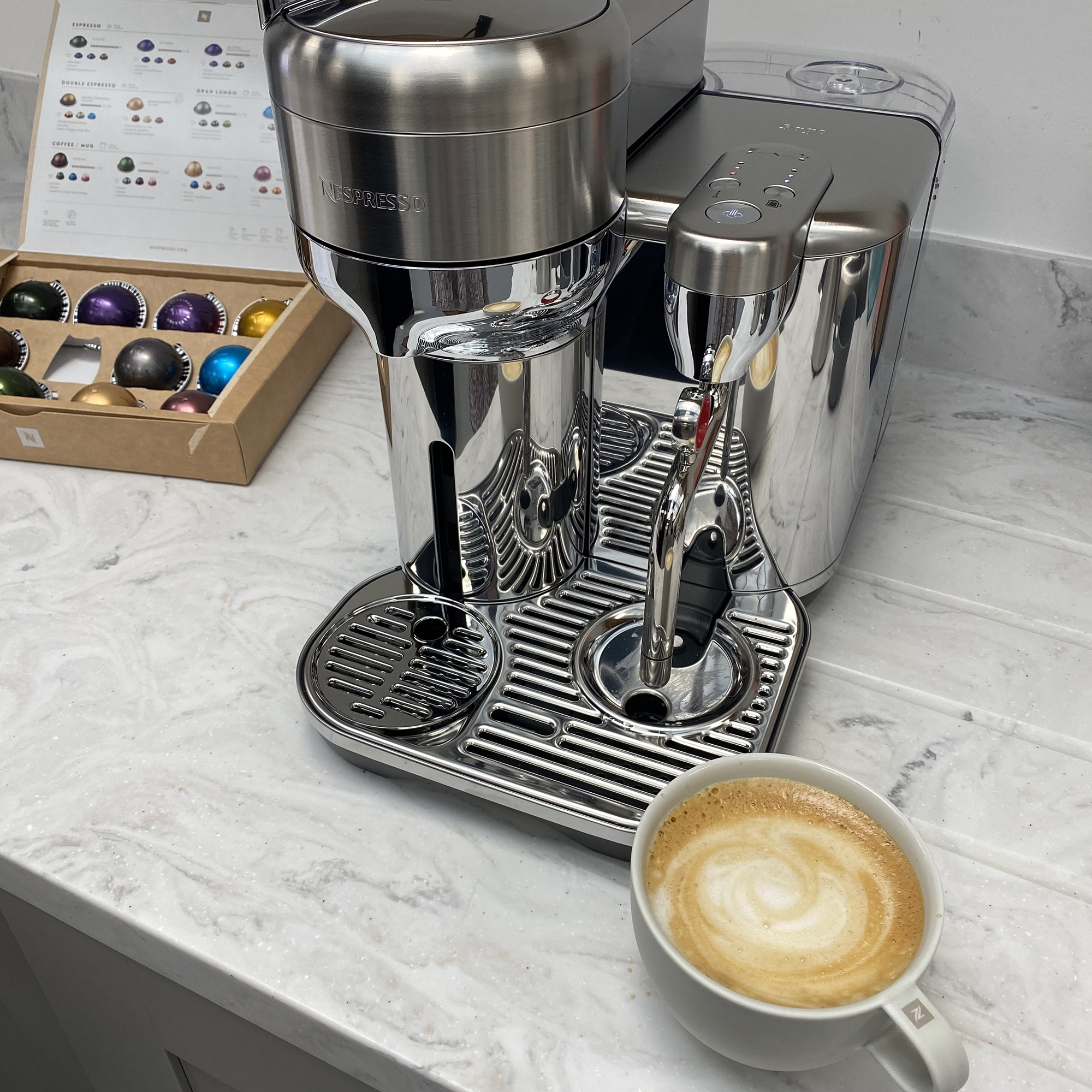 Testing the Sage Creatista Nespresso machine