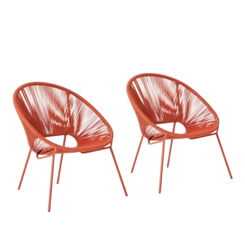 John Lewis Salsa Garden Chair, Set of 2