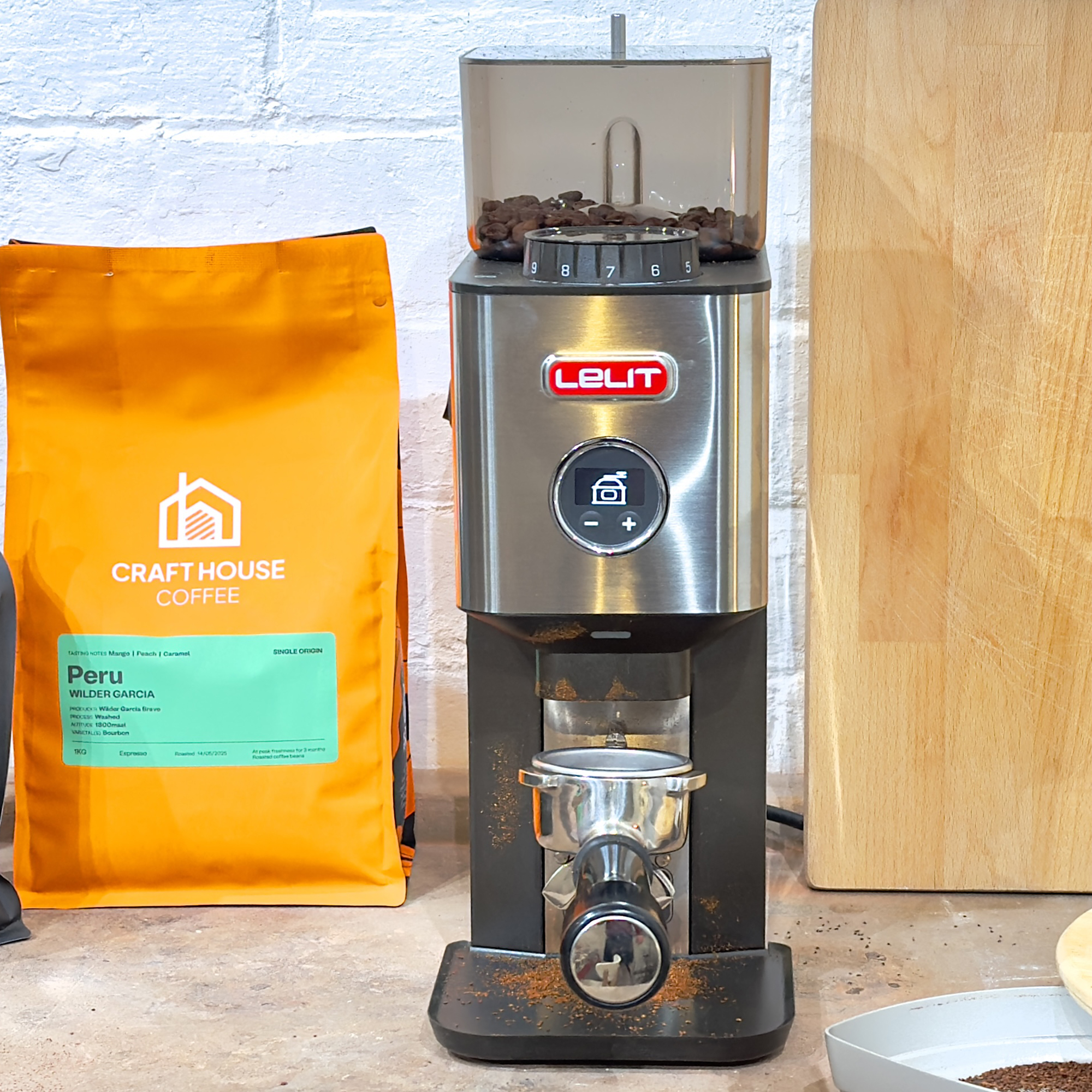 The best coffee grinders being tested at home
