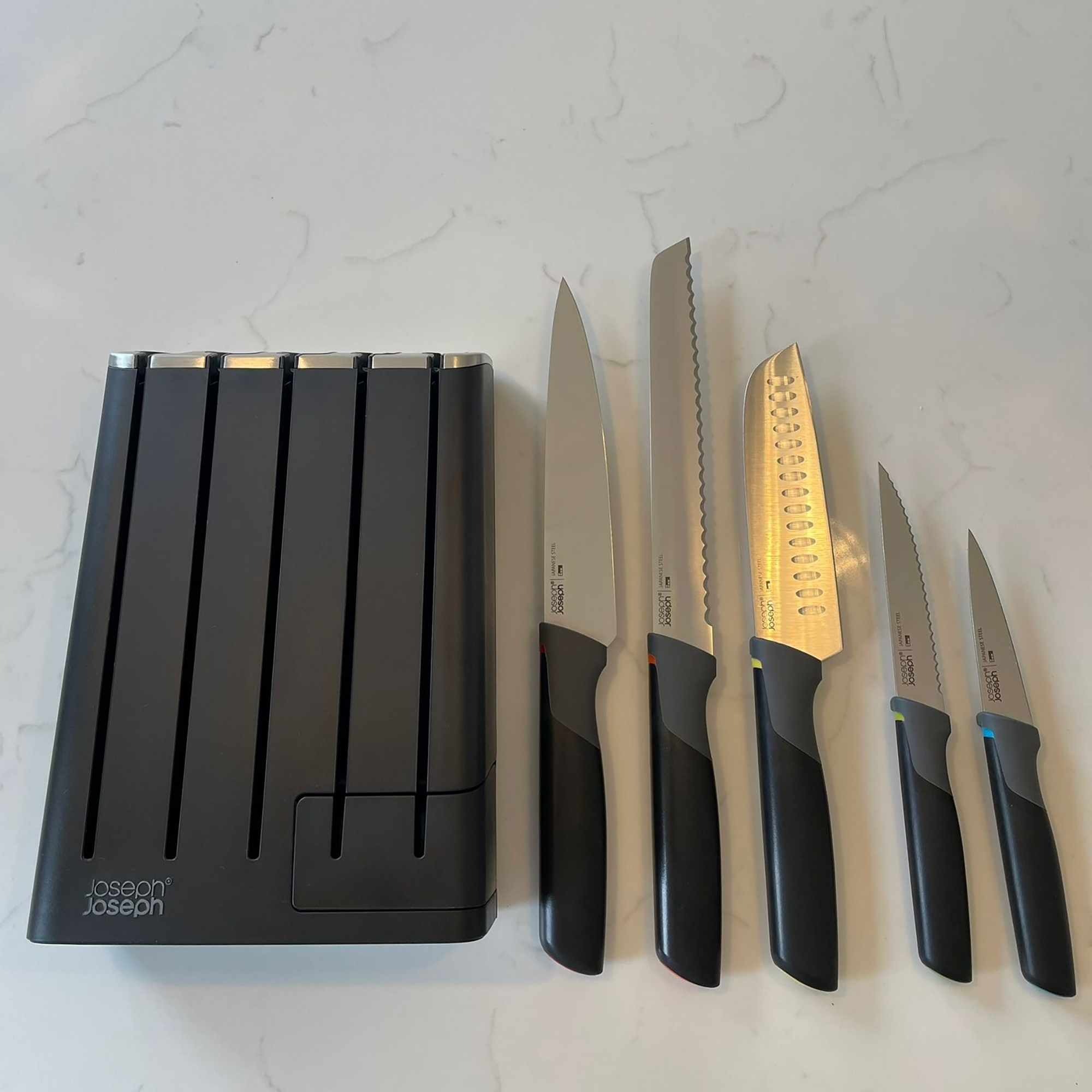Joseph Joseph elevate knife set 