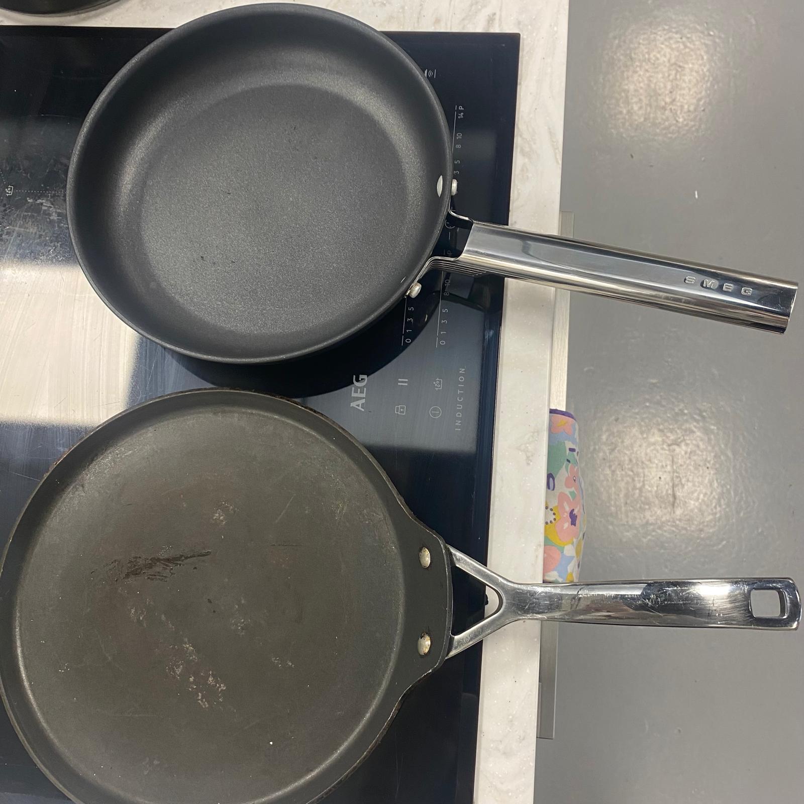 Non-stick pan testing