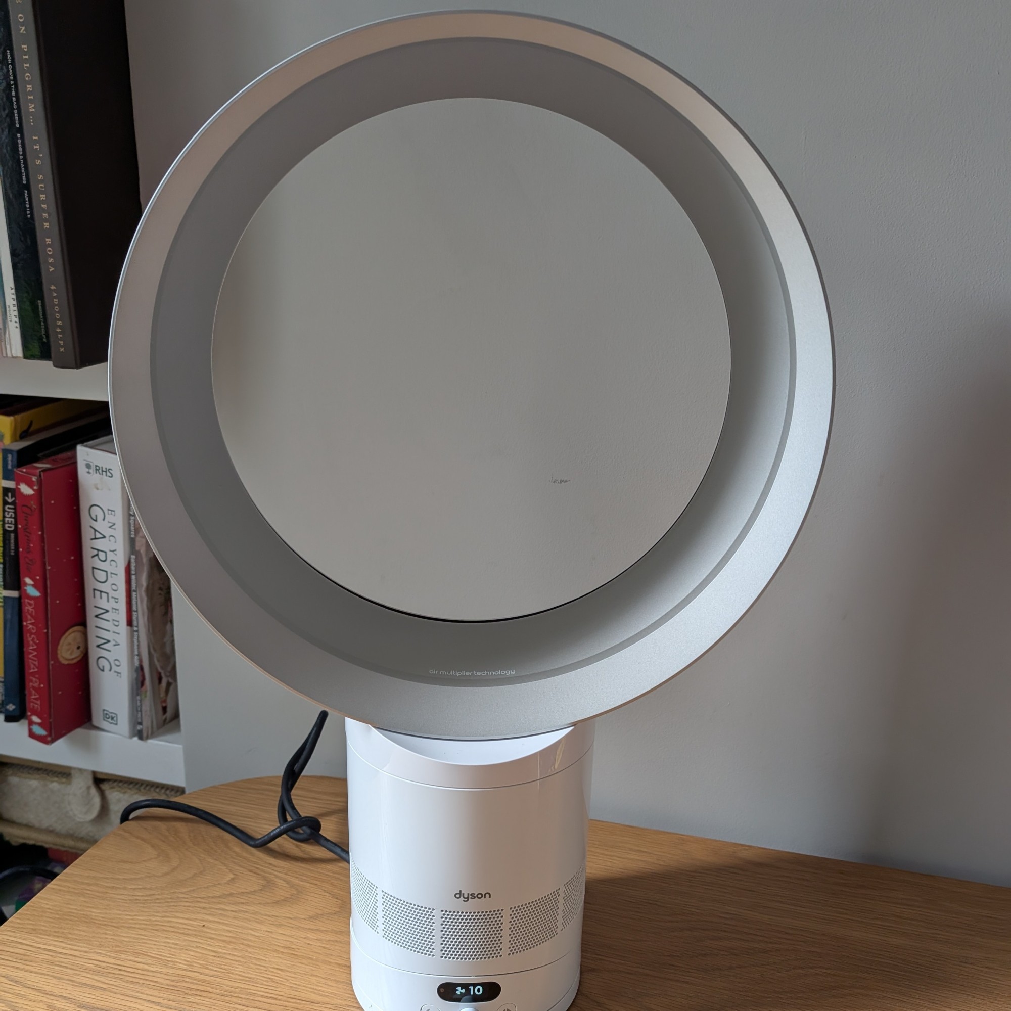 Dyson Cool CF1 fan during home testing