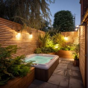 Small Garden Hot Tub Ideas For A Backyard Oasis ~ Fresh Design Blog