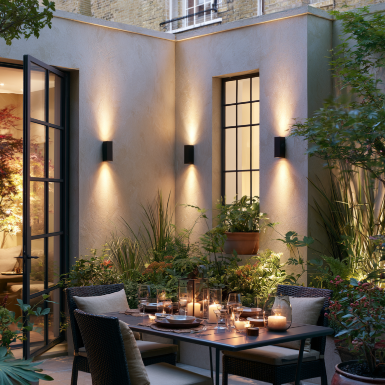 How to Use Exterior Summer Lighting to Make Warm Evenings Last Longer ~ Fresh Design Blog