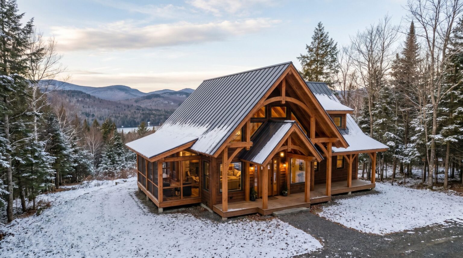 5 Best Custom Timber Frame Home Designs for New York Properties ~ Fresh Design Blog