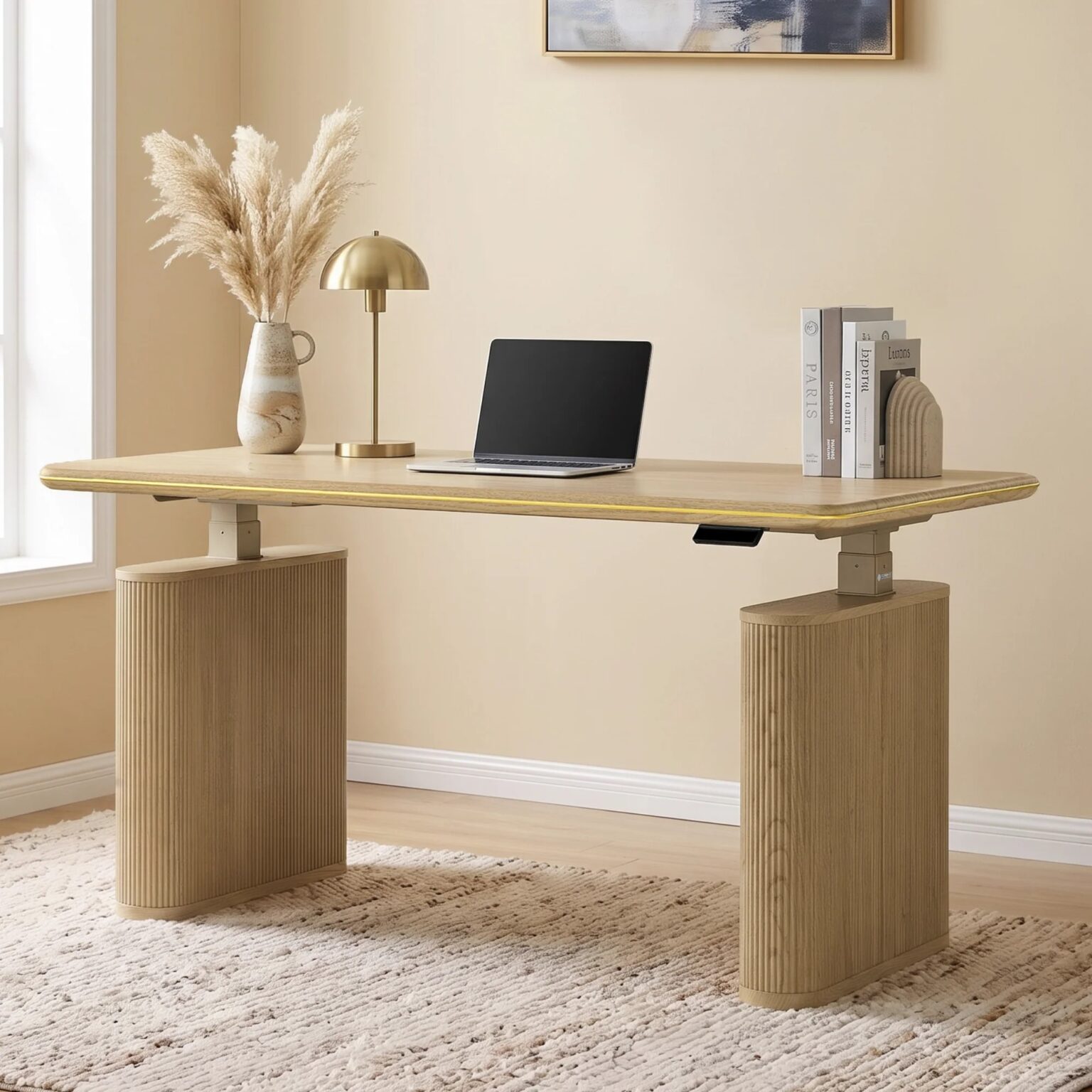 Aurelia and the Art of Adding Texture to a Calm Home Office